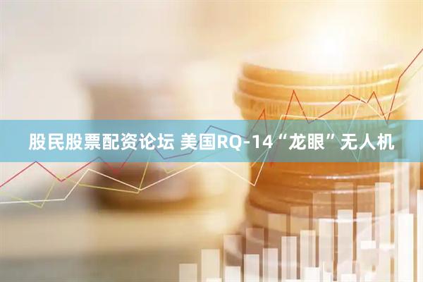 股民股票配资论坛 美国RQ-14“龙眼”无人机