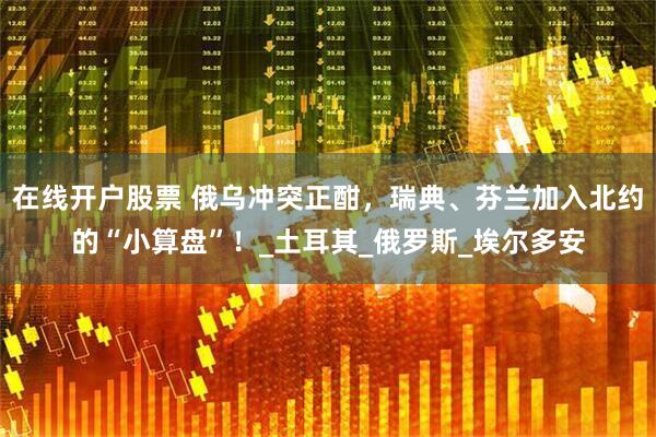 在线开户股票 俄乌冲突正酣，瑞典、芬兰加入北约的“小算盘”！_土耳其_俄罗斯_埃尔多安